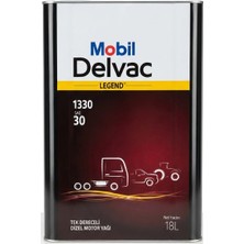 Mobil Delvac 1330 Yüksek Performanslı Ağır Hizmet Dizel Motor Yağı 18 Litre
