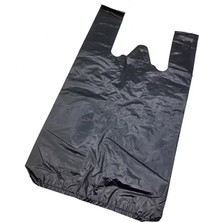 Şeylişeyler-A Kalite Siyah Manav Atlet Poşet – Orta Boy – 1 kg – 1 Paket