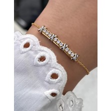 Ferro Sarı Çelik Kadın Bileklik FRJW10005A-B 2 Yıl Garantili Hediye Paketli