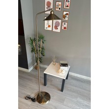 PremiumPort Hareketli Metal Lambader, Modern Dekoratif Aydınlatma, Oturma ve Çalışma Alanı