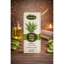 Mindivan Soğuk Sıkım Alovera Yağı 20ML