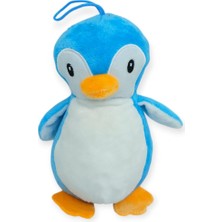 Halley Peluş Sevimli Hayvanlar 25 cm - Mavi Penguen