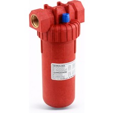 Sufil 230 1/2" Power Su Filtresi | 100 Micron Krom Kartuş | Anahtar Hediyeli