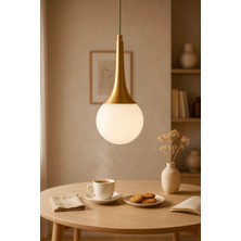 Vivido Home Antique Bronze Tekli Nova Sarkıt Avize