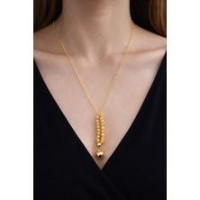 Ekonomik Sepeti Zirkon Taşlı Kadın Kolye