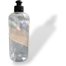 Ck Oto Bakım Dünyası 500ML Şeffaf Plastik Sprey Şişe ve Emzik Başlık 6 Adet