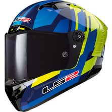  Ls2 Thunder Karbon Gas Mavi- Kask