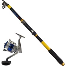 Powerex Highline 3,6m. 75-150GR Kamış - Carrera 6000 Mavi Kamış Makine Olta Seti