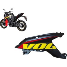 Voge R125 Dış Dizlik Sol Siyah