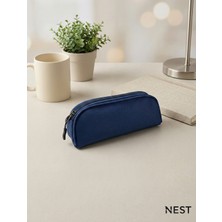 Nest Life Lacivert Renk Okul ve Ofis Kalemliği Kalem Kutusu, Kalemlik