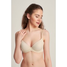 Pemilo Kadın 171010 Mikro Kaplı Desteksiz Sütyen