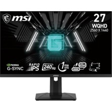 MSI Msı G274QPX 27" 1 Ms 2k IPS 240 Hz Oyuncu Monitörü Outlet