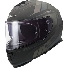 LS2 STORM 2 FIST MAT SİYAH KASK