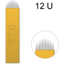 Elea P.c.d 12 U Blade Gold Microblading Iğnesi 10 Adet