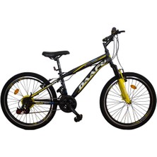 Feyza Design 20'' Jantlı 21 Vites Amartisörlü Dağ Bisikleti, Hafif ve Dayanıklı Tasarım