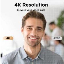 Ugreen 65381 CM831 4K 30Hz Ultra Hd  Mikrofonlu USB Webcam