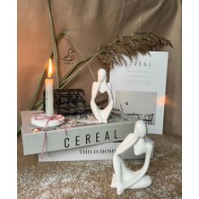 CasadiDuck Soyut Düşünür Insan Figürü 14-8cm 4’lü