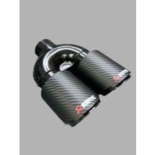 Akrapovic Egzoz Ucu Açılı Çift Çıkış