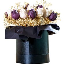 Bütüncül Şifa Özel Seri Gül Mum Buketi