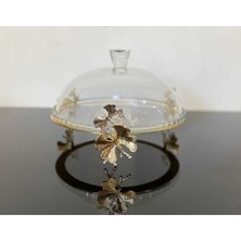 Atabey Home Kelebek Standlı Şık Görünümlü Sunumluk/kek Fanusu/pasta Servisi/ Paşabahçe 95198