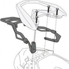 Givi  Gıvı SR2123 Yamaha N-Max 125-155 (15-20) Arka Çanta Taşıyıcı