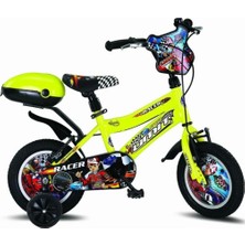Feyza Design Çocuk Bisikleti 12 Jant Sarı Ümit 1248 Racer Erkek Çocuk Için