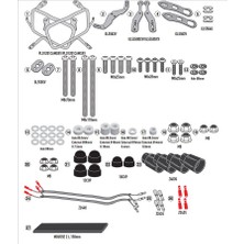 GIVI PLO1201CAM HONDA XL 750 TRANSALP (23-25) YAN ÇANTA TAŞIYICI