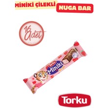 Torku Miniki Çilekli Nuga Bar 25 G x 16 Adet