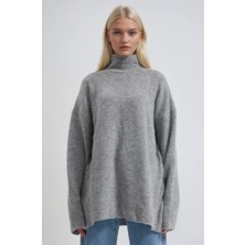 Lijuri Dik Yaka Triko Oversize Kazak 1413