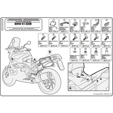 GIVI PLXR5100 BMW R 1200R (11-14) YAN ÇANTA TAŞIYICI