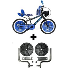 Feyza Design Çocuk Bisikleti 20 Jant, 6-10 Yaş, Yan Destek Tekerli, 5 Renk Seçeneği