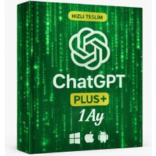 OpenAI Chatgpt Plus 1 Ay Abonelik - Dijital Abonelik Hesabı / Anında Teslimat