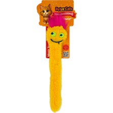 Petzzcats Zobi Matatabi ve Çıngırak Sesli Peluş Kedi Oyuncağı Sarı 19X5 cm