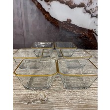 Lav Altın Yaldızlı 6 Adet Kase KRN260