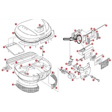 GIVI Z611 ÇANTA DÜĞMESİ E52