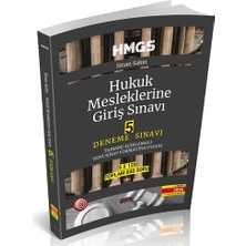 Savaş Yayınevi Hmgs Hukuk Mesleklerine Giriş Sınavı 5 Deneme Sınavı Savaş Yayınları 2026