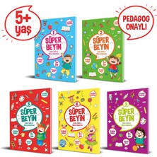 Kollektif Süper Beyin Seti (5+ Yaş)(5 Kitap Set)