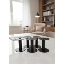 Be Beauty 5 Adet Siyah Boş Makara Dış Çap 10,5 Cm, Iç Çap 3 cm , Uzunluk 12 cm