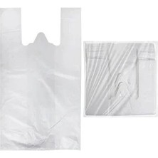 Şeylişeyler- Kalite Beyaz Manav Atlet Poşet – Küçük Boy – 1 kg – 1 Paket