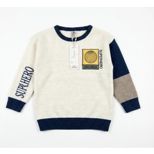 Nanica Erkek Çocuk Bisiklet Yaka Kazak 1-5 Yaş