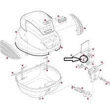 Givi  Gıvı Z632R Çanta Yayı E52-V35-V46-E260-E340-E350-E370-E450-E470-TRK33