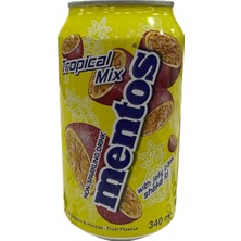 Mentos Non-Sparklıng Drınk Tropical Mix 340 ml *6'lı