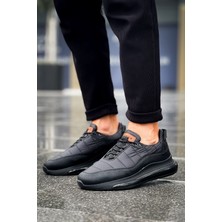 SHN CH179 Cst Sporty Runner Erkek Ayakkabı Sıyah
