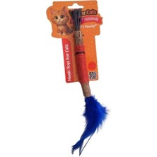 Petzzcats Zımpara Matatabi ve Çıngırak Sesli Peluş Kedi Oyuncağı Kırmızı 1X20 cm