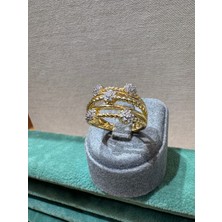 MC Çelik Ayarlanabilir Gold Yüzük