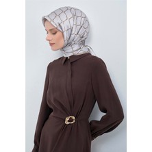 Armine  Saf Ipek Twill Eşarp 9538D 03