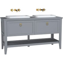 Vitra 62211 Valarte Lavabo Dolabı + 62238 Valarte Aynalı Banyo Dolabı