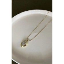 Ekonomik Sepeti Gold Anka Kuşu Desenli Çelik Kolye