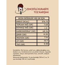 Theno Foods Theno 3'lü Set Glutensiz Zencefilli Kurabiye Toz Karışımı - Favori 5