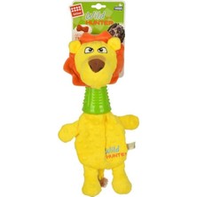Gigwi Diş Kaşıyıcılı Aslan Şekilli Peluş Köpek Oyuncağı